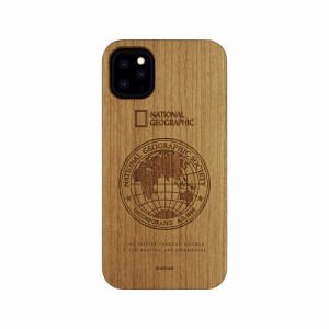 National Geographic NG17135I58R iPhone 11 Pro用 Global Seal Nature Wood（チェリーウッド）[NG17135I58R] 返品種別A