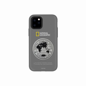 National Geographic NG17150I58R iPhone 11 Pro用 Global Seal Metal-Deco Case（グレー/チタン）[NG17150I58R] 返品種別A