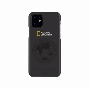 National Geographic NG17164I61R iPhone 11用 Global Seal Slim Fit Case（ブラック）[NG17164I61R] 返品種別A