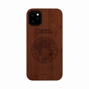 National Geographic NG17192I65R iPhone 11 Pro Max用 Global Seal Nature Wood（ローズウッド）[NG17192I65R] 返品種別A