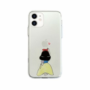 AKAN AK19191I12 iPhone 12 mini用 ソフトクリアケース（お姫様）[AK19191I12] 返品種別A