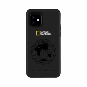 National Geographic iPhone 12 mini用 ハイブリッドケース Global Seal Double Protective Case（ブラック）  NG19620I12返品種別A