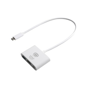 GOPPA（ゴッパ） GP-CMA5G14/W USB Type-C マルチポートハブ PD 140W 対応 (ホワイト)[GPCMA5G14W] 返品種別A