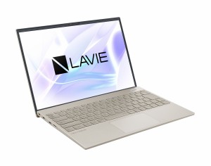 NEC 14 型 ノートパソコン LAVIE XC550/FAG-J ペールゴールド（Core i5/ 16GB/ 512GB SSD/ Officeあり）  PC-XC550FAG-J返品種別A