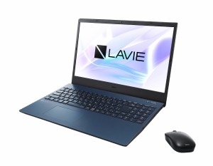 NEC PC-N1570GAL-J 15.6型ノートパソコン NEC LAVIE N1570/GAL ネイビーブルー（Core i7/ 16GB/ 512GB SSD/ DVDドライブ/ Officeあり）[P