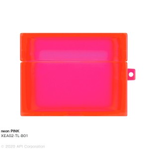 アイル XEA02-TL-B01 AirPodsケース（ピンク）TILE neon PINK for AirPods ProEYLE[XEA02TLB01] 返品種別A