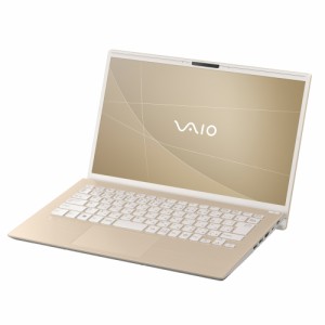 VAIO 14.0型ノートパソコン VAIO F14 サテンゴールド（Core i5 / メモリ 16GB /SSD 256GB /  Officeあり）  VJF14190511N返品種別A