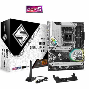 ASRock（アスロック） ASRock B650E Steel Legend WiFi / ATX対応マザーボード  B650E Steel Legend WiFi返品種別B