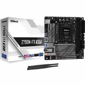 ASRock（アスロック） Z790M-ITX WIFI ASRock Z790M-ITX WiFi / Mini-ITX対応マザーボード[Z790MITXWIFI] 返品種別B