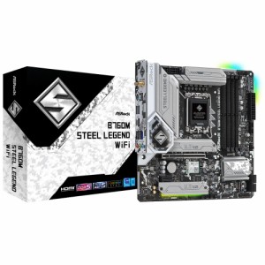 ASRock（アスロック） ASRock B760M Steel Legend WiFi / microATX対応マザーボード  B760M Steel Legend WiFi返品種別B