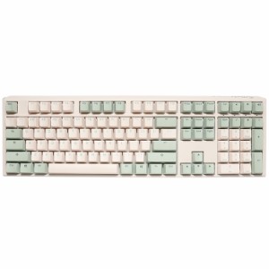 Ducky（ダッキー） Ducky One 3 メカニカルキーボード US配列 フルサイズ Matcha Cherry MX シルバー軸 ONE3MATCHASL返品種別B