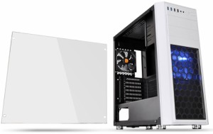 Thermaltake（サーマルテイク） ミドルタワー型PCケース(ホワイト)Versa H26 White /w casefan CA-1J5-00M6WN-01返品種別B