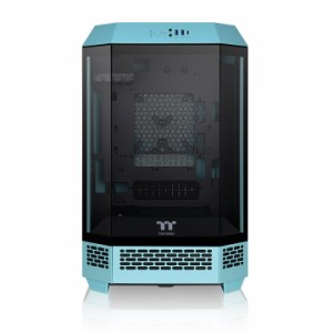 Thermaltake（サーマルテイク） ミニタワー型PCケース The Tower 300 Turquoise（ターコイズ） CA-1Y4-00SBWN-00返品種別B