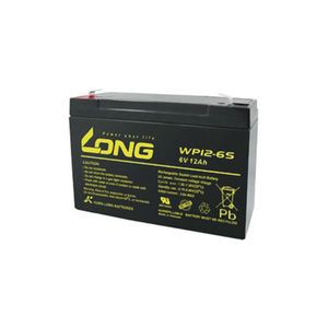 LONG BATTERY WP12-6S 制御弁式鉛蓄電池 【他商品との同時購入不可】[WP126S] 返品種別B
