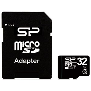 SiliconPower（シリコンパワー） microSDHCメモリーカード 32GB Class10　UHS-I microSDHC Class10 SP032GBSTH010V10SP返品種別A