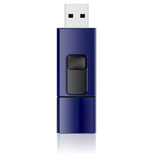 SiliconPower（シリコンパワー） USB2.0対応 フラッシュメモリ 32GB（ネイビー） SP032GBUF2U05V1D返品種別A