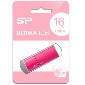 SiliconPower（シリコンパワー） SP-UFD16GBPK2 USB2.0対応 フラッシュメモリ 16GB（ピンク）[SPUFD16GBPK2] 返品種別A