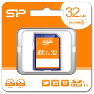 SiliconPower（シリコンパワー） SP-SDHC32GB10 SDHCメモリカード 32GB Class10 UHS-I[SPSDHC32GB10] 返品種別A