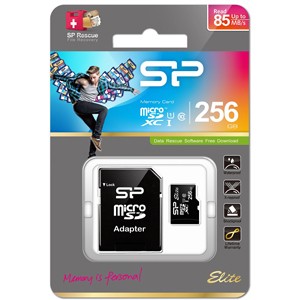 SiliconPower（シリコンパワー） SP256GBSTXBU1V10SP microSDXCメモリーカード 256GB Class10 UHS-1[SP256GBSTXBU1V10SP] 返品種別A