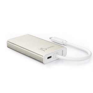 ジェイファイブクリエイト JCD376 USB 3.1＋HDMI+VGAUSB Type-Cコネクタ接続ドッキングステーション Displayport Alt Mode対応[JCD376] 