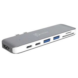 ジェイファイブクリエイト JCD382 13/15インチ MacBook Pro（2016/2017/2018）/13インチ Macbook Air（2018）専用 マルチドックj5create[