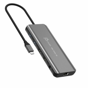 ジェイファイブクリエイト JCD398 USB-C デュアルHDMI Gen2 7in1 マルチハブ (M1/M2/M3対応)j5create[JCD398] 返品種別A