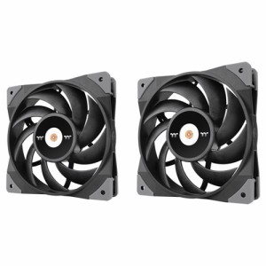 Thermaltake（サーマルテイク） CL-F082-PL12BL-A PCケースファン TOUGHFAN 12 2PackTOUGHFAN 12シリーズ[CLF082PL12BLA] 返品種別B