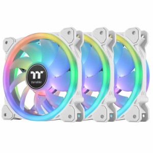 Thermaltake（サーマルテイク） PCケースファン SWAFAN 14 RGB Radiator Fan TT Premium Edition White 3Pack CL-F146-PL14SW-A返品種別B