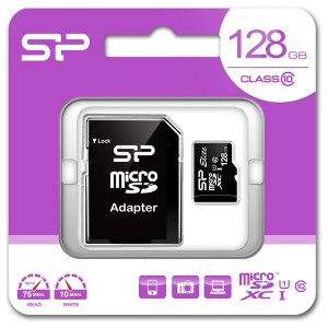 SiliconPower（シリコンパワー） SP-MCSDXC128GB10 microSDXCメモリーカード 128GB Class10 UHS-I[SPMCSDXC128GB10] 返品種別A