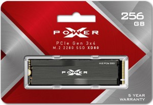 SiliconPower（シリコンパワー） SP256GBP34XD8005 SiliconPower M.2 2280 NVMe PCIe 3.0x4 SSD 256GBXD80[SP256GBP34XD8005] 返品種別B