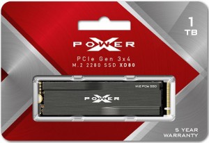 SiliconPower（シリコンパワー） SP001TBP34XD8005 SiliconPower M.2 2280 NVMe PCIe 3.0x4 SSD 1.0TBXD80[SP001TBP34XD8005] 返品種別B