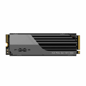 SiliconPower（シリコンパワー） SP01KGBP44XS7005 SiliconPower M.2 2280 NVMe PCIe Gen 4x4 XS70 ヒートシンク付きSSD 1TB【PS5対応】[