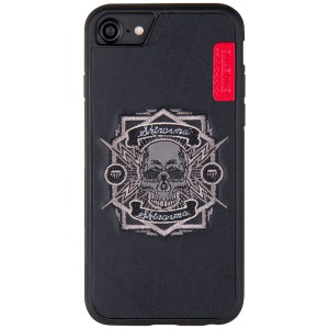 MS Products I8EMB-BK126 iPhone X用 ハンドメイド刺繍ケース/Motocross/OutlawLEPLUS[I8EMBBK126] 返品種別A