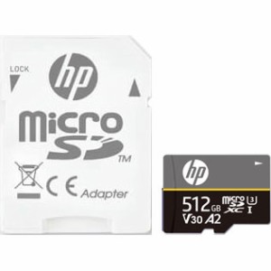 HP（エイチピー） HFUD512-MX350 microSDXCメモリカード 512GB（Class 10 UHS-I U3 V30 A2）HP MX350[HFUD512MX350] 返品種別B