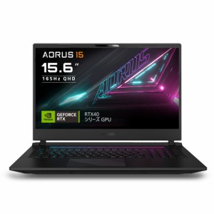 GIGABYTE（ギガバイト） 15 BKF-H3JP553SH AORUS 15 (Core i7 /メモリ 16GB /512GB SSD /GeForce RTX 4060) 日本語配列 15.6型 ゲーミン