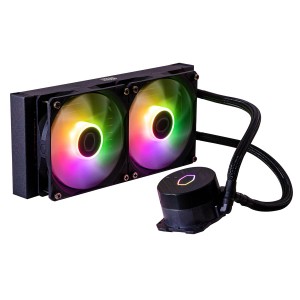 CoolerMaster（クーラーマスター） MLW-D24M-A18PZ-R1 CPUクーラー MASTERLIQUID 240L Core ARGB[MLWD24MA18PZR1] 返品種別B