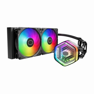 CoolerMaster（クーラーマスター） 水冷一体型CPUクーラー MasterLiquid 240 Atmos（240mm）  MLX-D24M-A25PZ-R1返品種別B