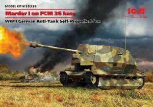 ICM 1/35 ドイツ FCM36 マーダーI仕様【35339】プラモデル  返品種別B