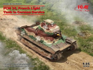 ICM 1/35 ドイツ陸軍 FCM36 軽戦車【35337】プラモデル  返品種別B