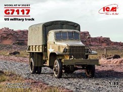 ICM 1/35 アメリカ G7117 ミリタリートラック【35597】プラモデル  返品種別B