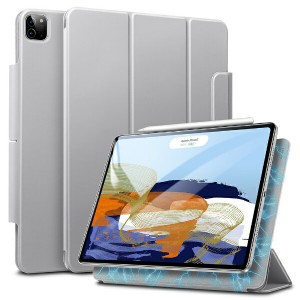 ESR ESR041 iPad Pro 11インチ （第4/3/2世代)用 マグネットスリムケース（シルバーグレー）Rebound Magnetic Case[ESR041] 返品種別A
