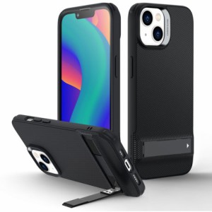 ESR ESR120 iPhone 14/13用 キックスタンド付きミリタリーグレードケース BlackAir Shield Boost Case[ESR120] 返品種別A