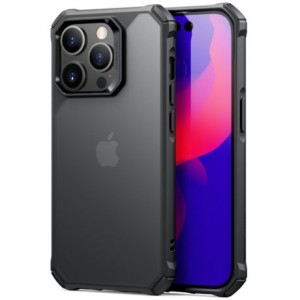 ESR ESR141 iPhone 14 Pro Max用 ミリタリーグレードケース Frosted BlackAir Armor Case[ESR141] 返品種別A