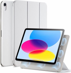 ESR ESR256 iPad 10.9インチ(第10世代)用 Rebound Magnetic Case 磁気スリムケース（ブリリアントホワイト）[ESR256] 返品種別A