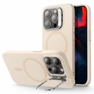 ESR iPhone15 Pro用 ソフトケース スタンド付き（Light Tan） ESR394返品種別A