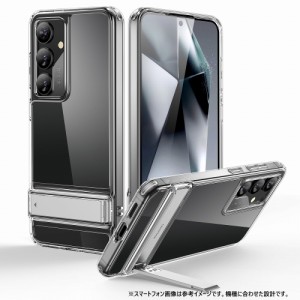 ESR ESR454 Galaxy S24（SC-51E）用 メタルキックスタンドフォーンケース(クリア)Boost Kickstand Case[ESR454] 返品種別A