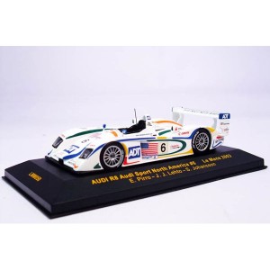 イクソ 1/43 アウディ R8 2003年 ル・マン24時間3位 #6【LMM050】ミニカー  返品種別B