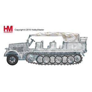 ホビーマスター 1/72 Sd.Kfz.7 8トン ハーフトラック”ドレスデン”【HG5006】塗装済み完成品  返品種別B