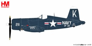 ホビーマスター 1/48 F4U-4 コルセア “アメリカ海軍第32戦闘攻撃飛行隊”【HA8225】塗装済完成品  返品種別B