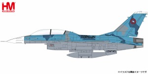 ホビーマスター 1/72 F-16B ”TOPGUN アメリカ海軍飛行隊 創設90周年記念塗装”【HA38017】塗装済完成品  返品種別B